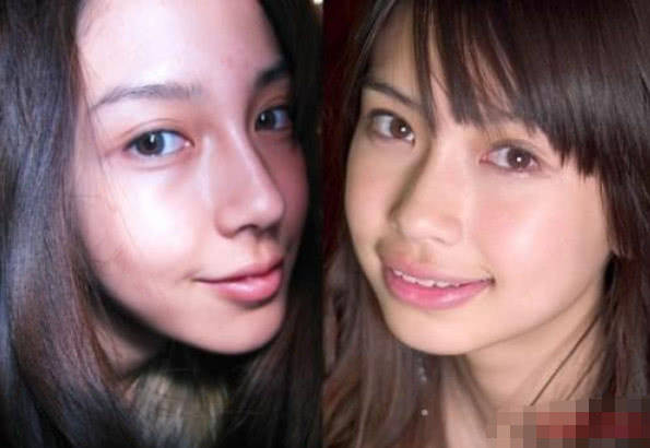 《跑男》纯天然美女杨颖、宋雨琦素颜比拼，杨颖大眼睛更胜一筹!