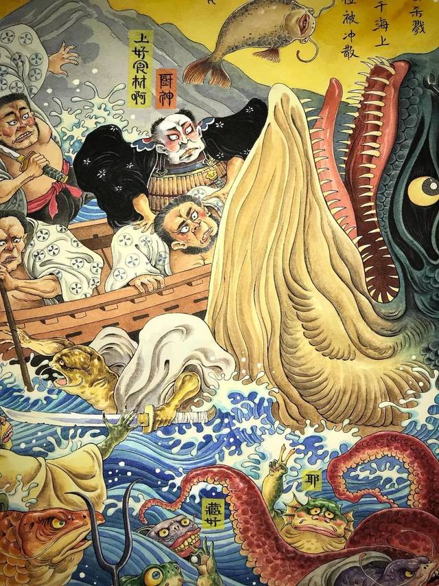 美得惊人!插画师笔下的鬼神世界,让人一眼就爱上!