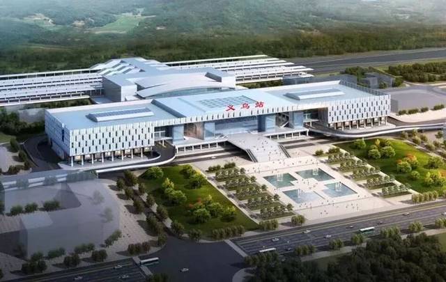 据悉,以甬金铁路义乌段,杭温铁路义乌段,金义东轨道交通,义乌站全