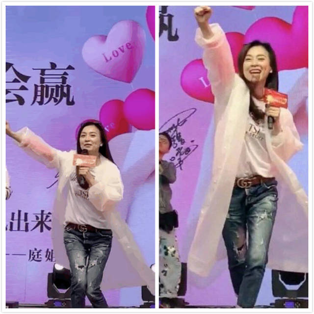 48岁张庭再次挑战学生装,但却没人敢说她是装嫩!