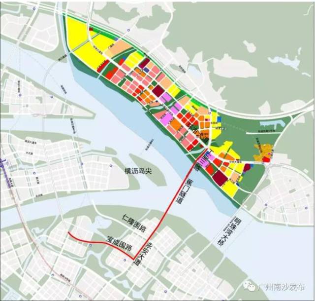 南沙一条隧道串起慧谷西和珠江东