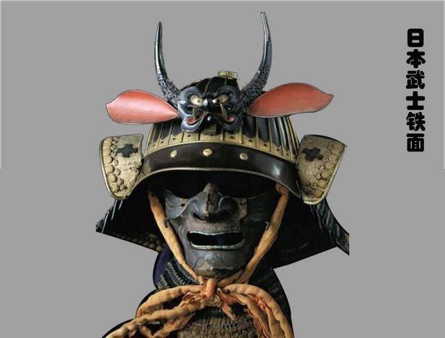 日本武士怪相五:战场上戴铁面(面具)