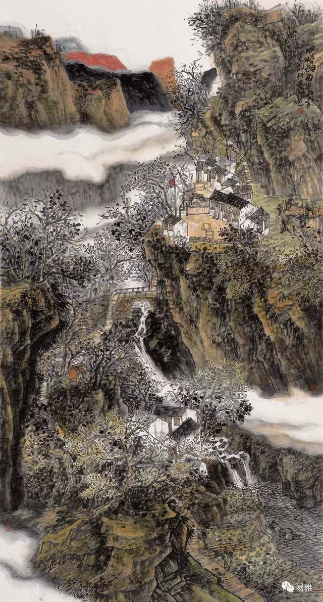 中央美院陈平工作室山水语言研修班助教,山东画院高级画师,中国国画