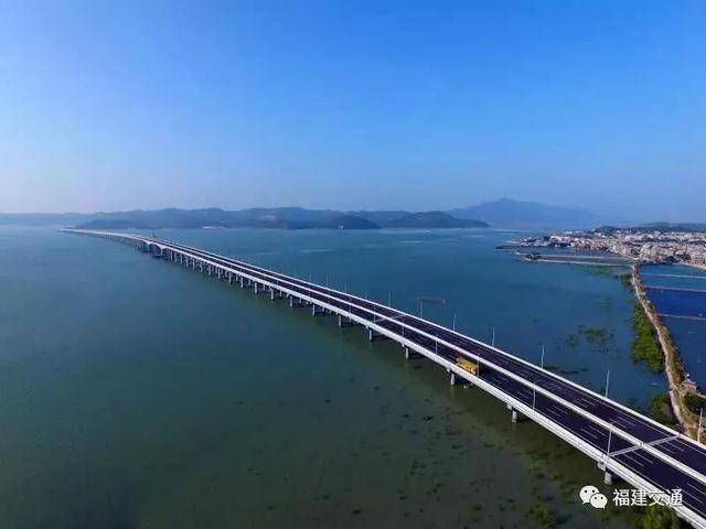 漳州沿海大通道漳江湾特大桥及连接线正式通车