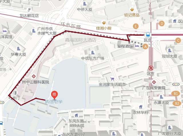 地点 越秀区执信南路152号执信中学架空层 交通方式 地铁:5,6号线至区