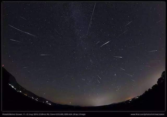 2018年5月的宝瓶座流星雨.