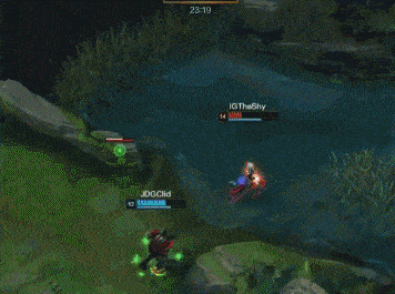 theshy都能算对手的平a?skt打野到死都没明白,为什么敢a他