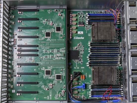 为AI而生 杰和8GPU服务器评测