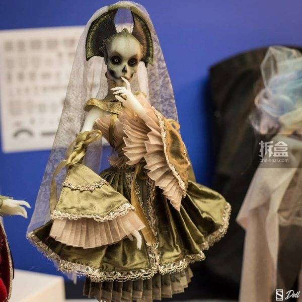 新品预告:sideshow doll《死亡法庭》系列bjd娃娃