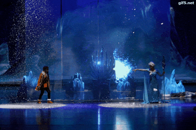 大型雪景5d奇幻儿童舞台剧冰雪奇缘前传之冰雪公主来深圳啦