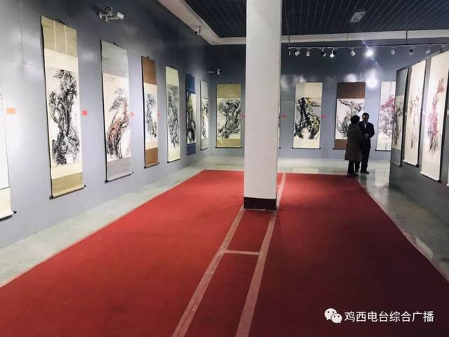 我市举办庆祝新中国成立70周年国画展