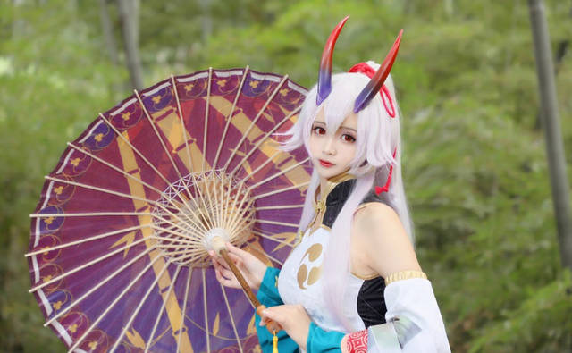 巴御前美女户外旗袍cosplay