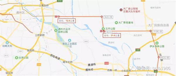 通武廊轻轨设站10座 你猜会从哪里进入通州