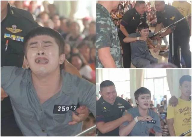 泰国征兵现场"美女如云":我我我我是小姐姐,不想去当兵嘤嘤嘤