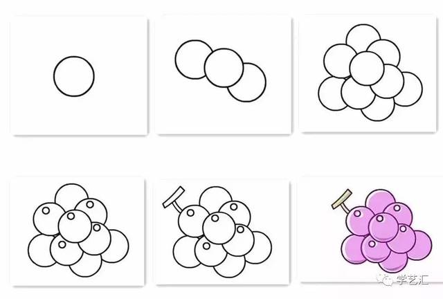 【简笔画】儿童简笔画入门教程(水果篇上)_手机搜狐网