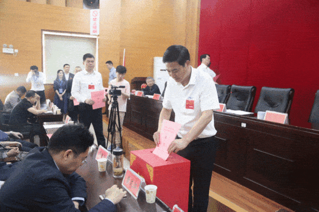 二号投票区 议程三:与会的全体人大代表以举手表决的方式,通过了岳阳