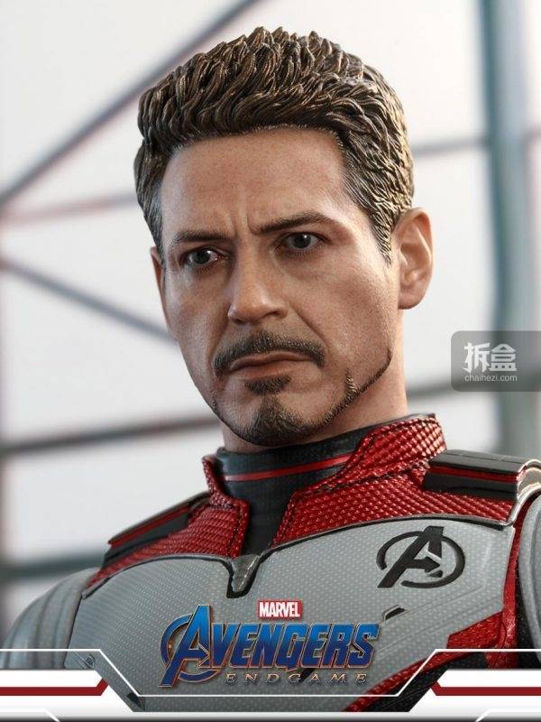 hottoys《复仇者联盟4:终局之战》托尼斯塔克1:6可动人偶-量子战衣版