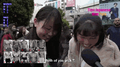 日本街头采访,你喜欢肌肉男还是精瘦男?妹子的回答令人始料未及