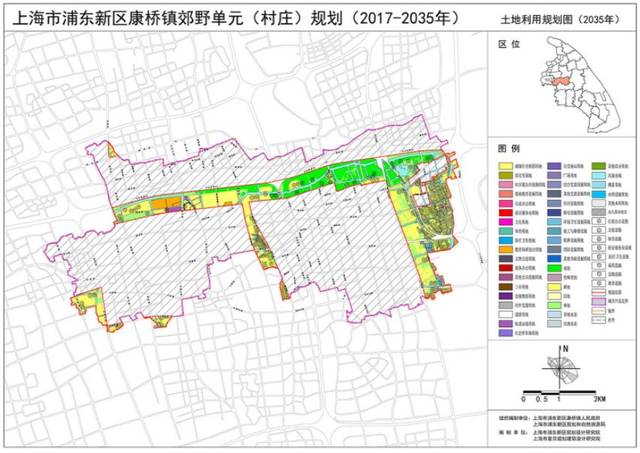 康桥镇郊野单元规划草案正在公示