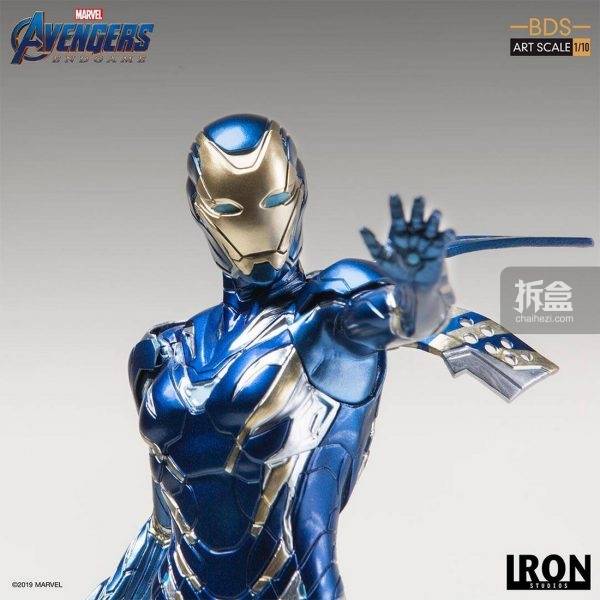 iron studios漫威电影《复仇者联盟4:终局之战》小辣椒·波兹1:10雕像