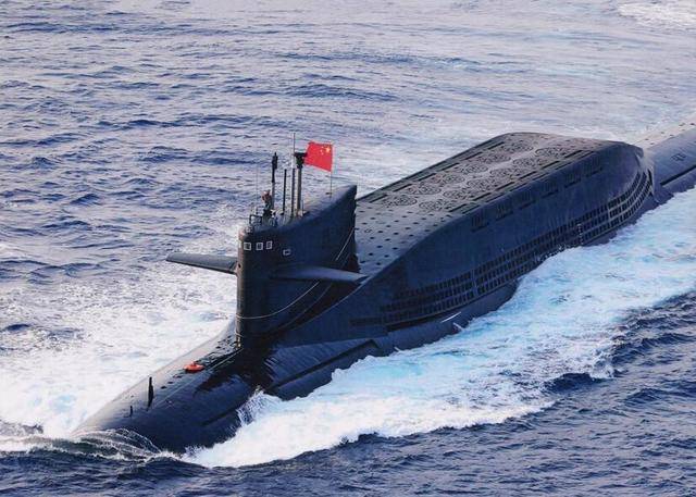 图为中国弹道导弹核潜艇