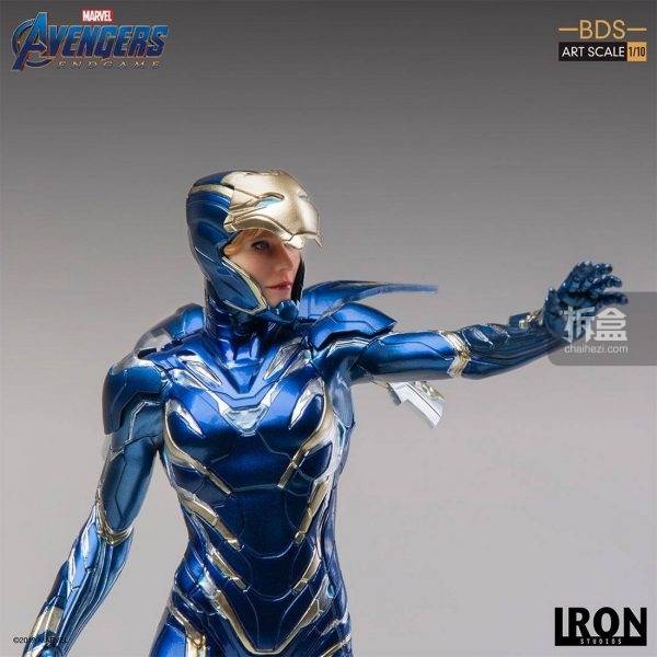 iron studios漫威电影《复仇者联盟4:终局之战》小辣椒·波兹1:10雕像