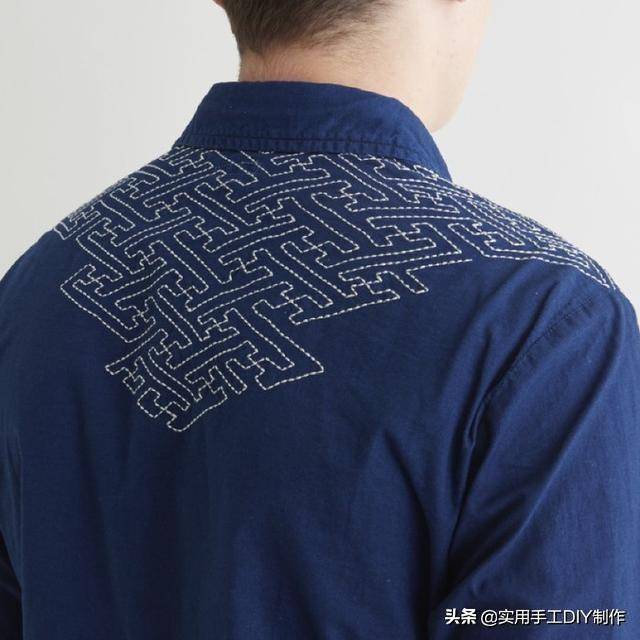 「刺绣作品」经典的sashiko刺子绣,百学不厌!_手机搜狐网