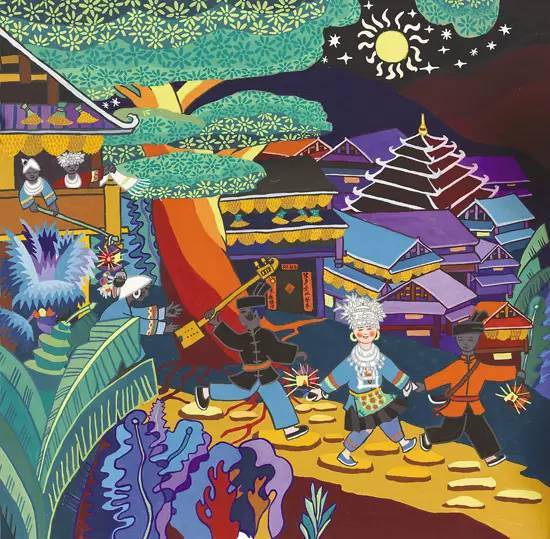 【广阔天地】三江侗族农民画:从深山走向艺术殿堂的当代浮世绘