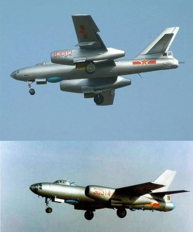 轰炸机部队:轰炸机部队系中国空军的主要打击力量,装备有h-6(轰-6)120