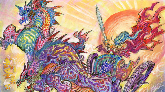 国漫电影《武圣关公》BT页游私服首发海报 蔡志忠奇幻再现华夏传奇