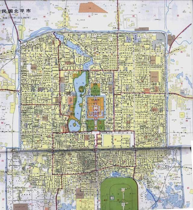 民国北平与北京2035城市规划,新北京与老北京一脉相承
