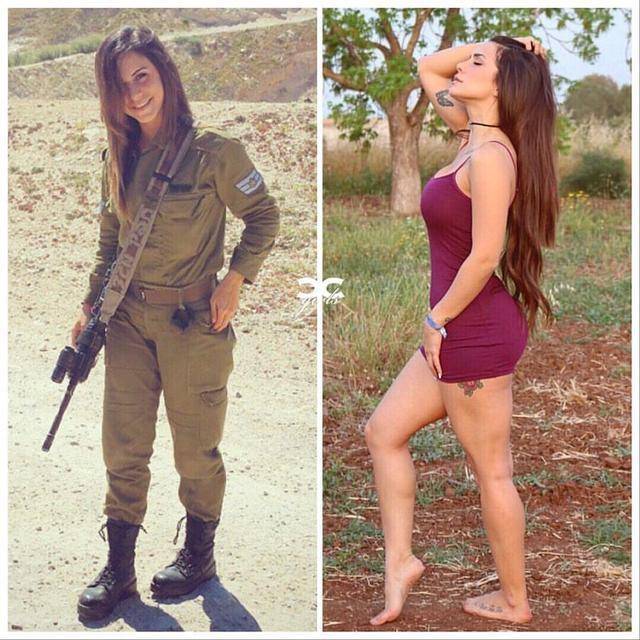 这个以色列性感武器模特不是花瓶!"祖国有需要,一定再