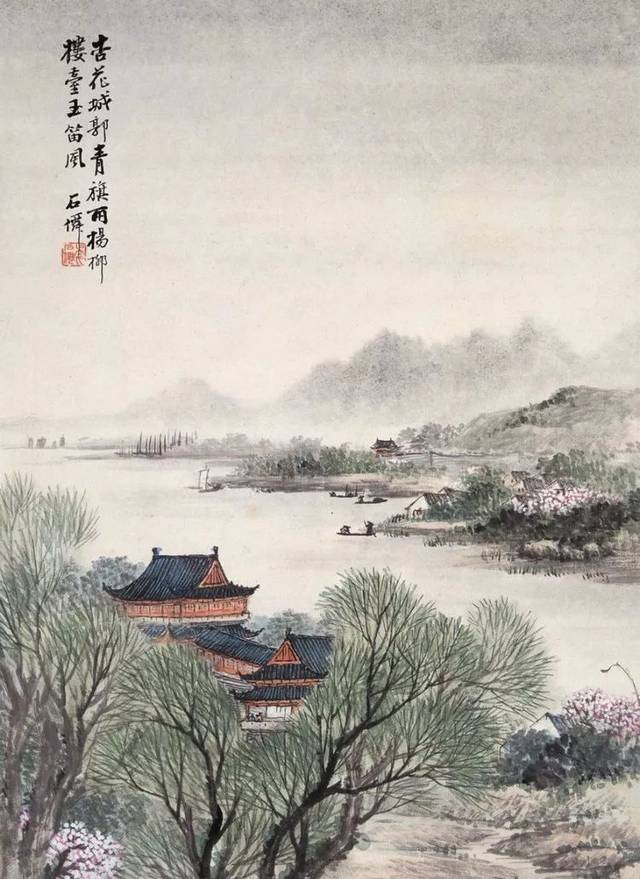 这些山水画,看了真是让人陶醉!