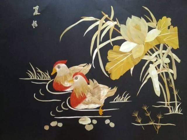 太赞了!扬工00后女孩变废为宝,用麦秸秆勾勒出一幅幅精致画卷