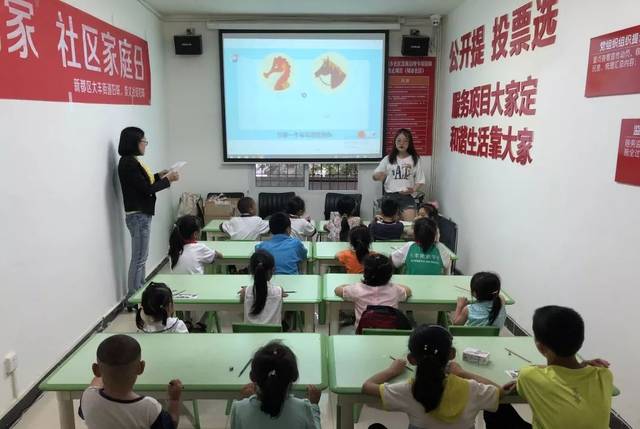 【社区活动】崇义社区手工、绘画课堂--我心中