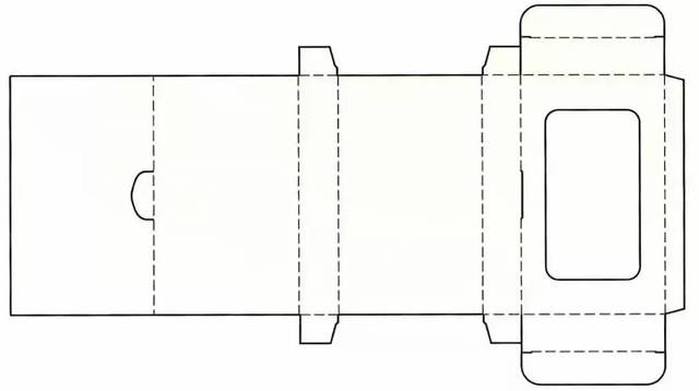 3)连续别插式:其别插方式较类似管式包装盒的连续摇翼窝进式.