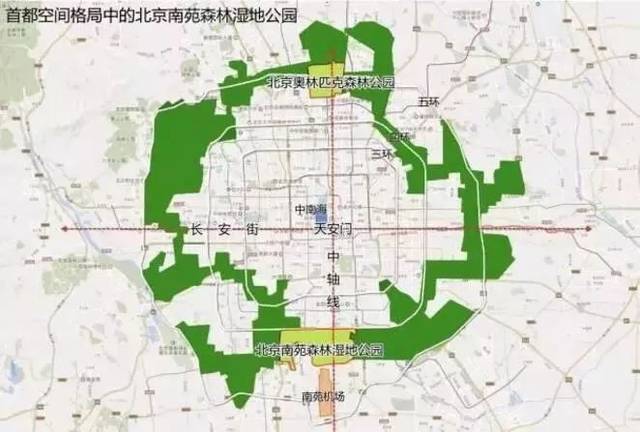 一万四千亩的城市湿地森林公园 "北京南苑森林湿地公园" 未来将在