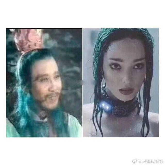 时尚是个轮回,流行发色早在86版西游记存在,金角大王发色是爆款