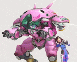 ow公布2019周年庆皮肤:身着粉红短裙的青春校园d.va