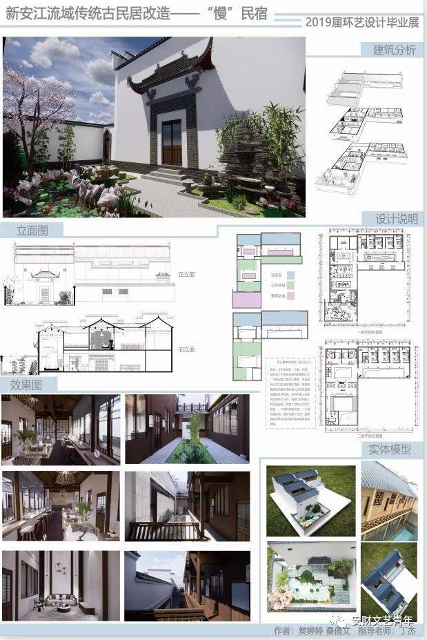 毕业季|2019年安徽财经大学艺术学院环境设计系毕业作品展