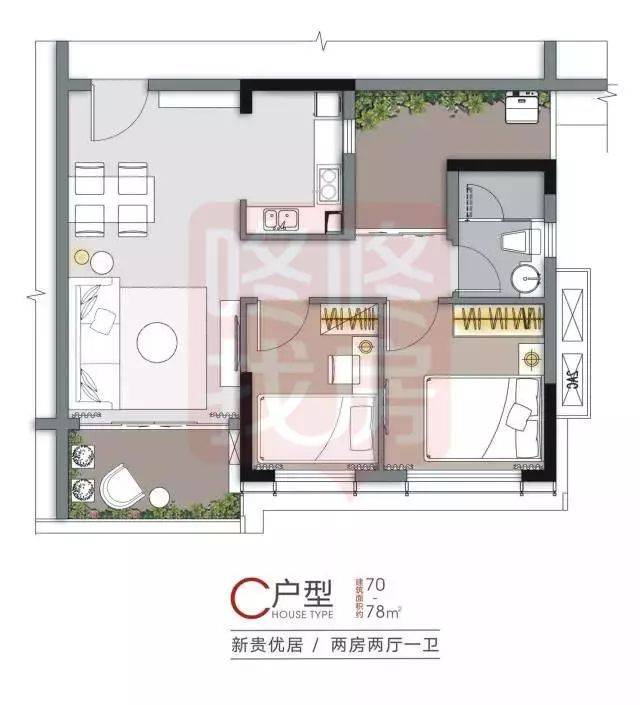 深圳龙华cbd 红山6979 龙华欢乐海岸 80-120 商务公寓 抢购中》