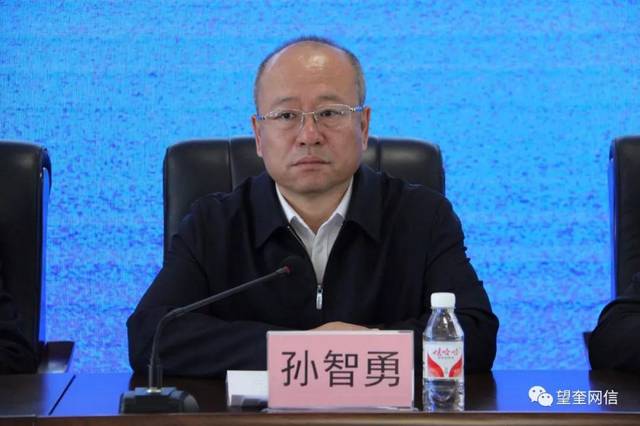 县委常委,政法委书记,县扫黑除恶办主任孙智勇,县人民法院院长陈颖谦