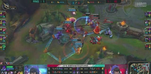 LOLRNG走A怪小炮再现套路出装, 整场吊打IG