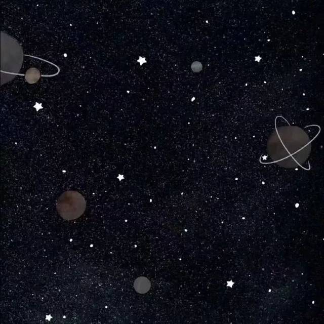 背景图,星星睡不着在数人类