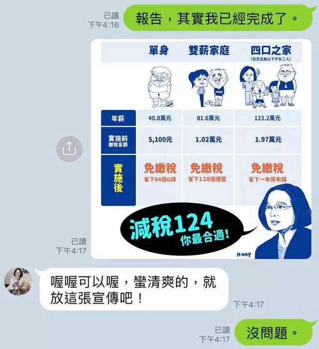 甲方蔡英文和设计师的