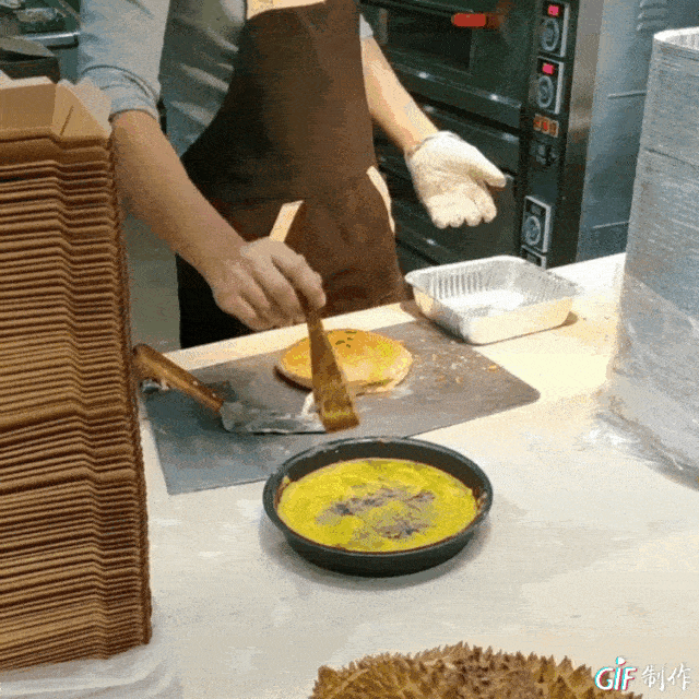 北京路网红榴莲芝士饼测评!