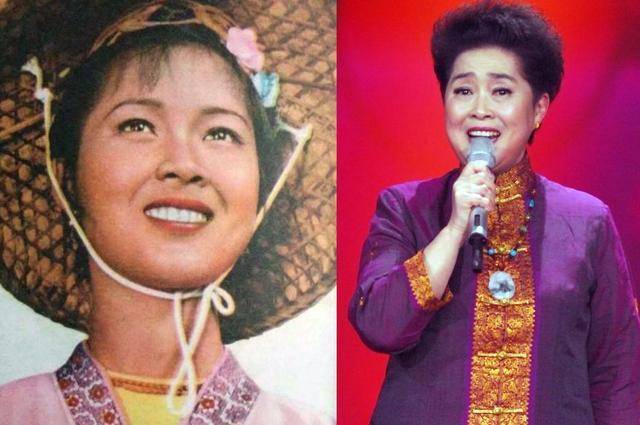 75岁黄婉秋近照,和小5岁丈夫携手50多年,婚后至今恩爱