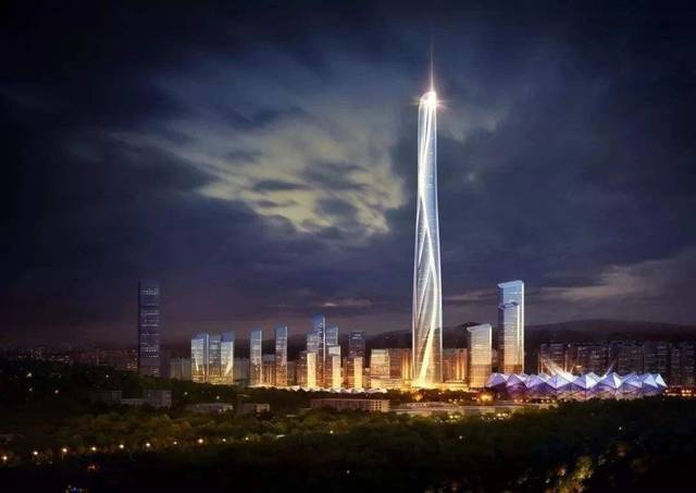 大型城市综合体&地标的『深港国际中心』,它将会成为粤港澳大湾区发展