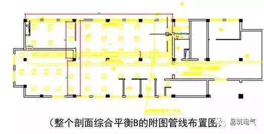 5, 机电管线支管的走向及标高. 6, 主龙骨的安装空间及位置.