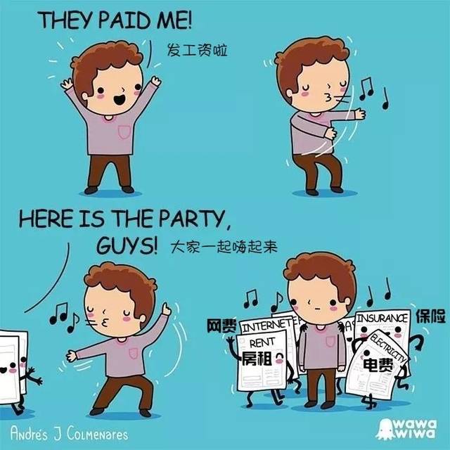 周末漫画|扎心又软萌的英语漫画,画风也太治愈